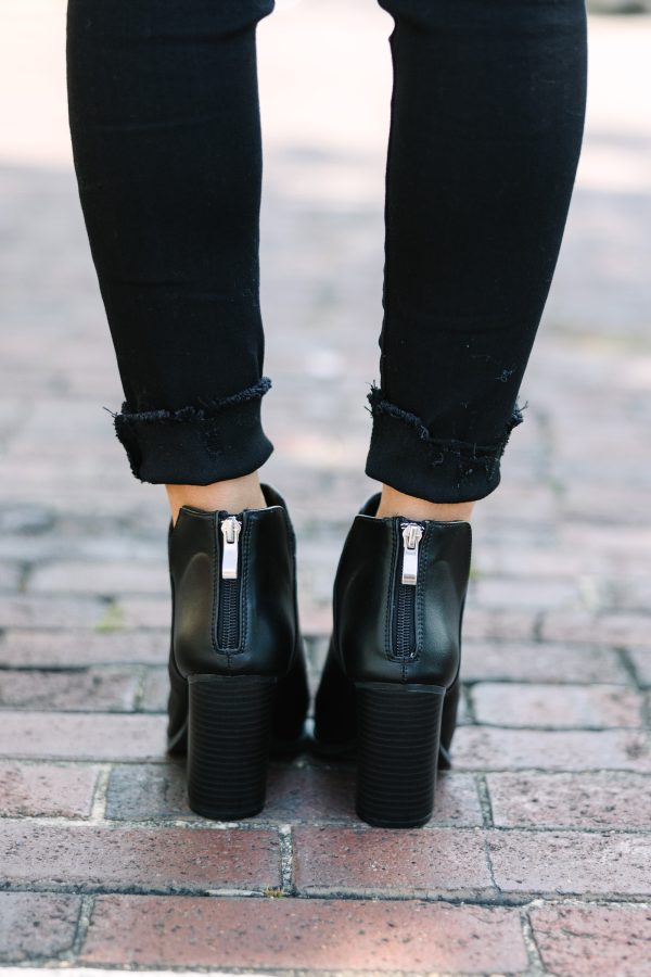 Can t Stop You Black Booties Online Hot Sale - Image 3