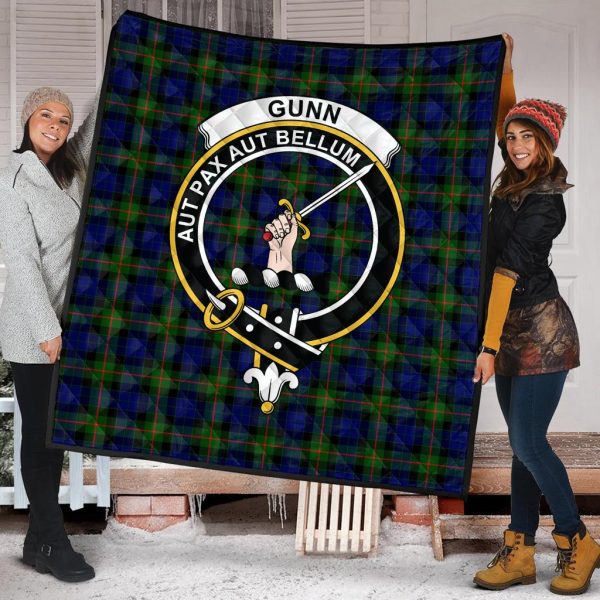 Gunn Modern Tartan Crest Quilt Discount - Image 2